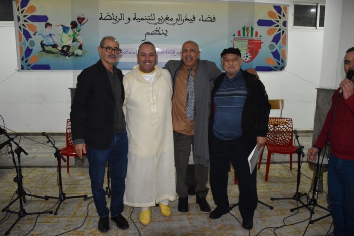 Dirigeants et journalistes sportif honorés à Larache Dirigeants et journalistes sportif honorés à Larache