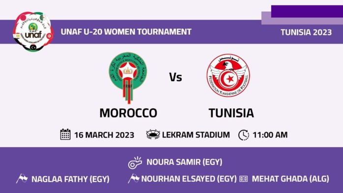 UNAF/CAN féminine U20 : Ce jeudi le derby Maroc-Tunisie