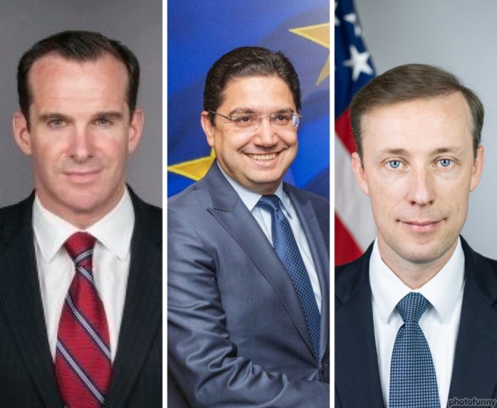 Nasser Bourita s'entretient avec des proches conseillers de Joe Biden  Nasser Bourita s'entretient avec des proches conseillers de Joe Biden