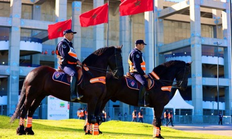 Tanger: 5.700 éléments de sûreté mobilisés pour sécuriser le match Maroc-Brésil Tanger: 5.700 éléments de sûreté mobilisés pour sécuriser le match Maroc-Brésil