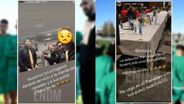 Hôtel d’accueil des Lions de l’Atlas (Madrid) : Des messages dégradants et insultants envers les Marocains ! Hôtel d’accueil des Lions de l’Atlas (Madrid) : Des messages dégradants et insultants envers les Marocains !