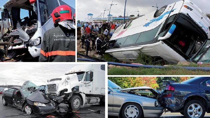 Accidents de la circulation : 20 morts et 2.341 blessés durant la semaine dernière