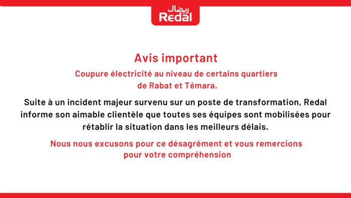 Rabat ville sans lumière...une partie de la capitale noyée dans l'obscurité Rabat ville sans lumière...une partie de la capitale noyée dans l'obscurité