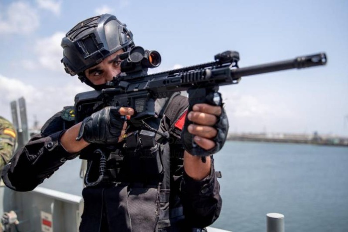 Fintlock 2023 : Un nouveau fusil observé chez les Forces Spéciales de la Marine Royale