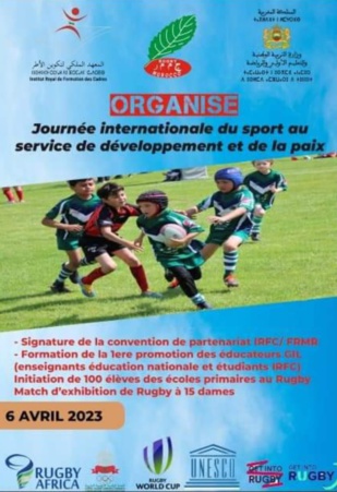 Journée internationale du sport : La Fédération Royale Marocaine de Rugby organise une panoplie d'activités à l'Institut Moulay Rachid