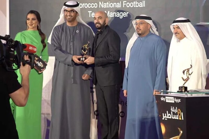 Sky News Arabia : Regragui et la FRMF, les ‘’Meilleurs’’ en monde arabe 2022 ! Sky News Arabia : Regragui et la FRMF, les ‘’Meilleurs’’ en monde arabe 2022 !