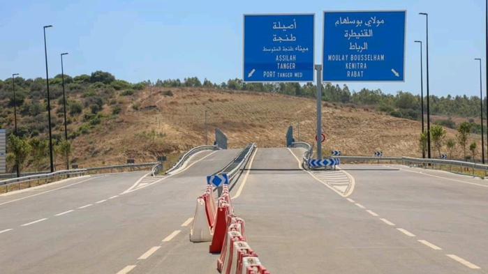 ADM : Suspension provisoire de la circulation au niveau de l’autoroute Rabat-Moulay Bousselham 