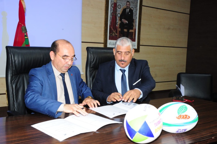 Signature de la Convention de partenariat. Phs Nidal Signature de la Convention de partenariat. Phs Nidal