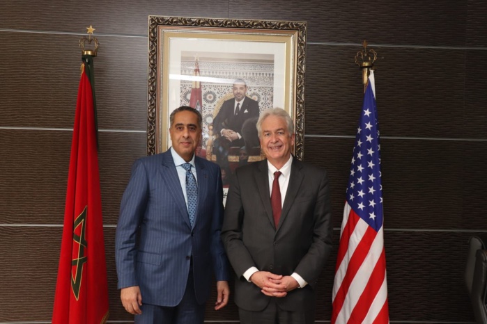 Hammouchi reçoit le directeur de la CIA Hammouchi reçoit le directeur de la CIA