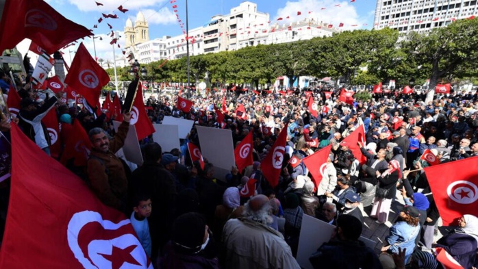 Tunisie : Manifestation contre les arrestations d'opposants Tunisie : Manifestation contre les arrestations d'opposants