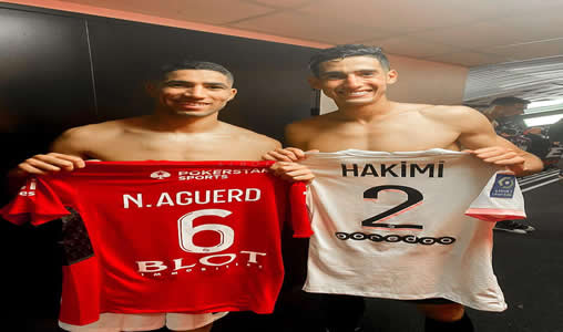 Top 20 de la valeur marchande des Lions de l’Atlas: Hakimi, Aguerd et Mezraoui sur le podium Top 20 de la valeur marchande des Lions de l’Atlas: Hakimi, Aguerd et Mezraoui sur le podium