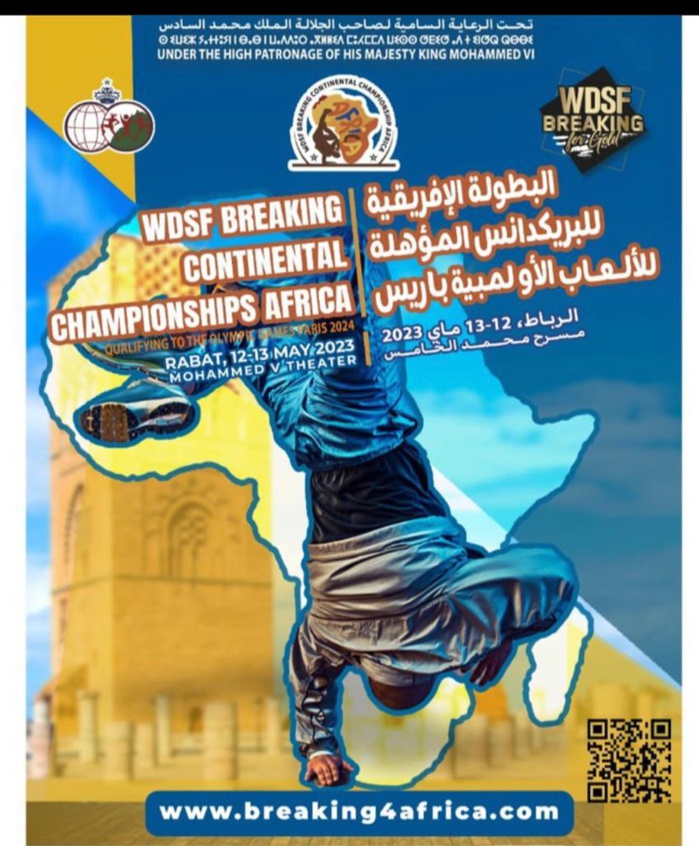 Breakdance : Rabat abrite le Championnat d’Afrique qualificatif aux Jeux Olympiques