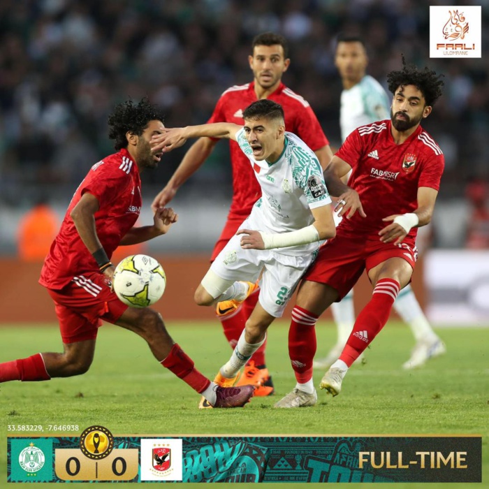 Ligue des champions / Raja-Al Ahly : Pas de remontada verte ! Qualification des Ahlaouis Ligue des champions / Raja-Al Ahly : Pas de remontada verte ! Qualification des Ahlaouis