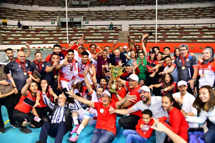 Volley-ball / Division excellence  (2022-2023) : L’AS FAR (dames) et le FUS Rabat (hommes) remportent le titre