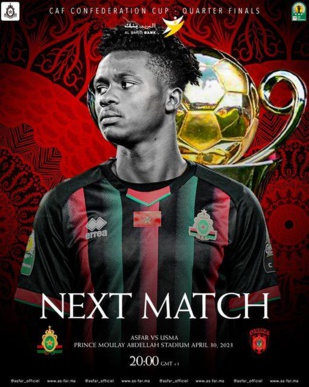 Coupe de la CAF / FAR-USMA : A quelle heure et sur quelle chaîne suivre le match ? Coupe de la CAF / FAR-USMA : A quelle heure et sur quelle chaîne suivre le match ?