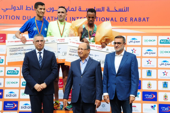 Le podium Messieurs et Dames. Phs Nidal Le podium Messieurs et Dames. Phs Nidal