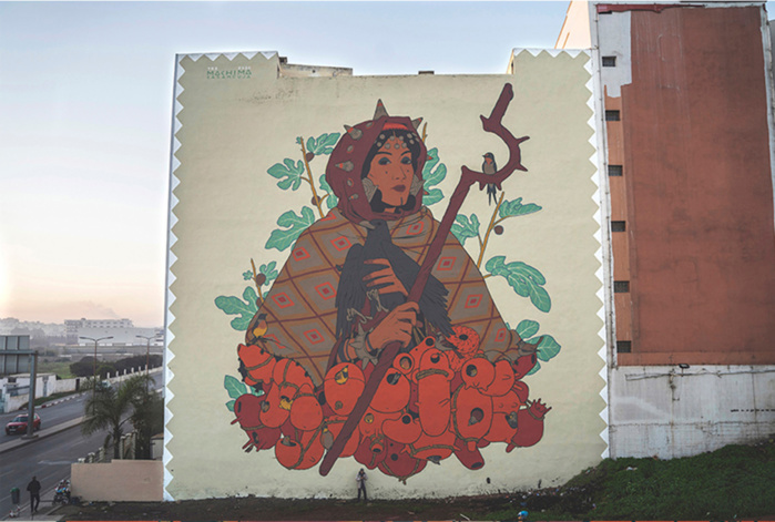 Street art : « Jidar » fait parler les façades