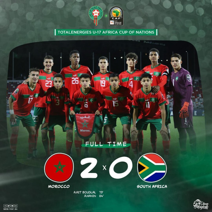 CAN U17: Les Lionceaux vainqueurs des Bafana Bafana CAN U17: Les Lionceaux vainqueurs des Bafana Bafana