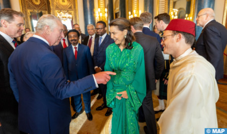 SAR la Princesse Lalla Meryem représente SM le Roi à la cérémonie de couronnement du Roi Charles III