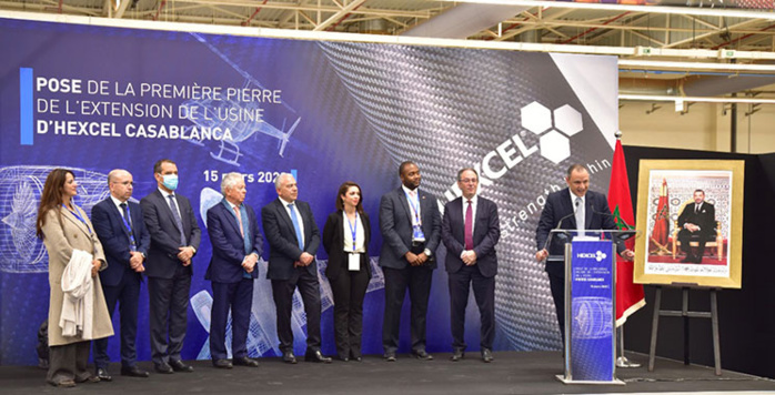 Extension du site de production d'Hexcel à Casablanca