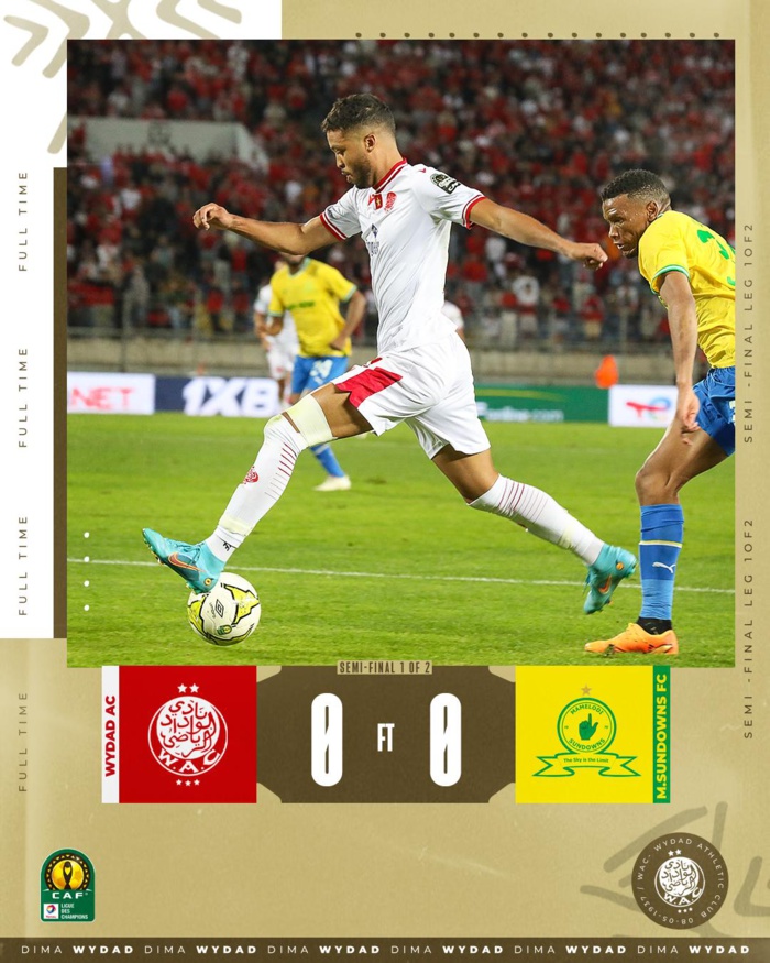 Ligue des champions : Le Wydad se complique la tâche pour le retour Ligue des champions : Le Wydad se complique la tâche pour le retour