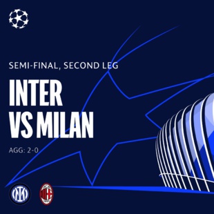 Ligue des champions : L’AC Milan pour renverser l’Inter ce soir (20h00) Ligue des champions : L’AC Milan pour renverser l’Inter ce soir (20h00)