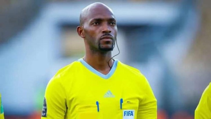 lLarbitre gabonais Tanguy Mbiame. lLarbitre gabonais Tanguy Mbiame.