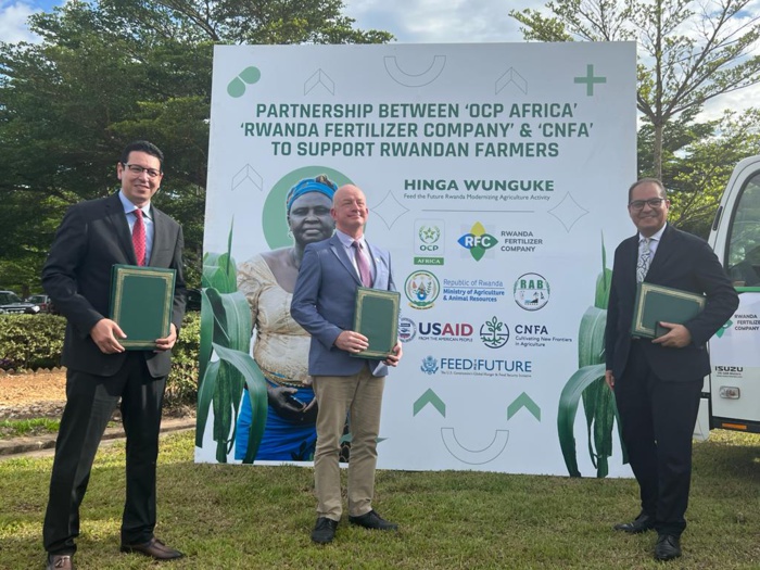 OCP Africa lance le projet OCP School Lab au Rwanda