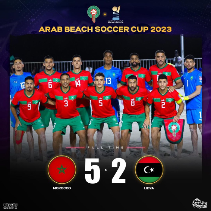 Championnat arabe de Beach soccer : Le Maroc demi-finaliste face à Oman ce vendredi soir