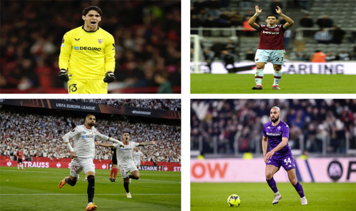 Footballeurs marocains du monde : Quatre Lions en finales européennes Footballeurs marocains du monde : Quatre Lions en finales européennes