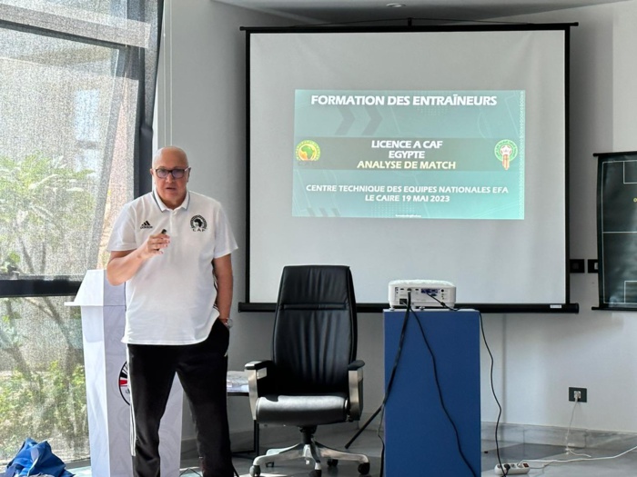 Licence A-CAF : Ftehi Jamal superviseur d’une session de formation au Caire Licence A-CAF : Ftehi Jamal superviseur d’une session de formation au Caire