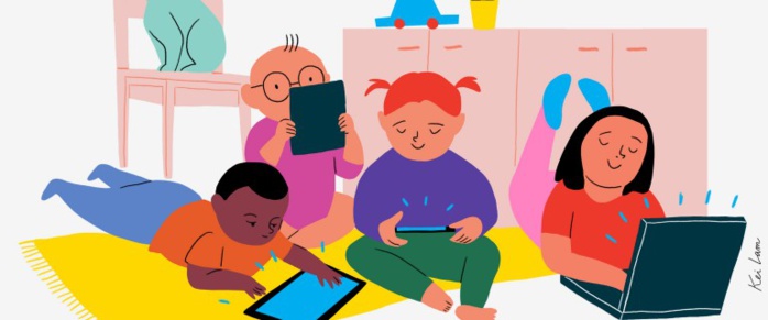 Enfants et écrans : La surexposition nuit au développement du cerveau