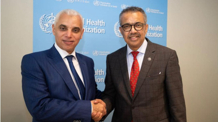 La réforme de la Santé au cœur des discussions entre Khalid Ait Taleb et le Directeur général de l'OMS La réforme de la Santé au cœur des discussions entre Khalid Ait Taleb et le Directeur général de l'OMS