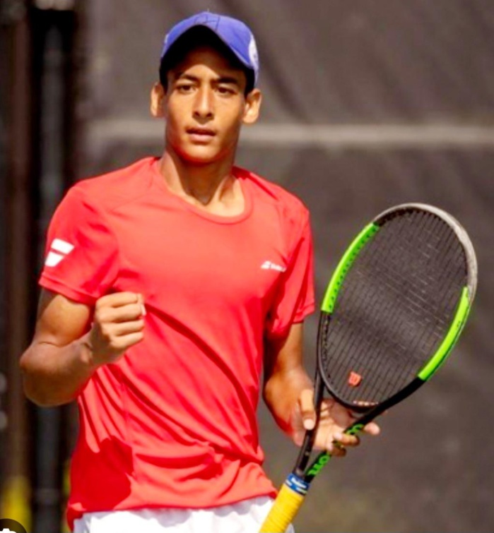 Yassine Dlimi qui est sur une pente ascendante
