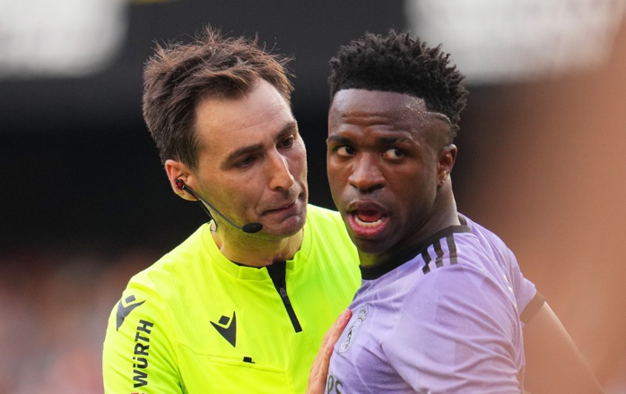 Affaire Vinicius (suite) : Le carton rouge annulé, Valence sanctionnée Affaire Vinicius (suite) : Le carton rouge annulé, Valence sanctionnée