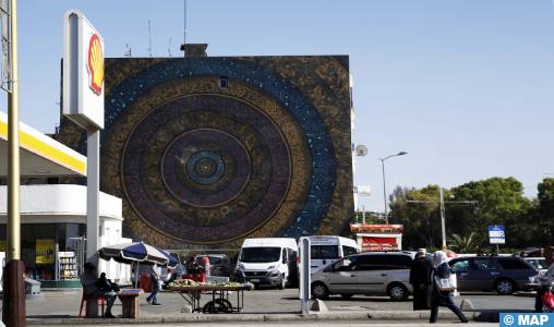 Rabat se pare de nouvelles fresques pour le 8ème Festival "Jidar"