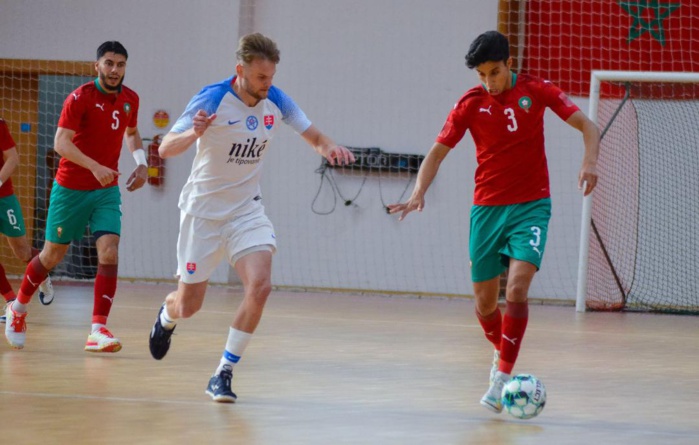 Futsal / Amical Maroc-Slovaquie : Les Lions renouvellent leur victoire Futsal / Amical Maroc-Slovaquie : Les Lions renouvellent leur victoire