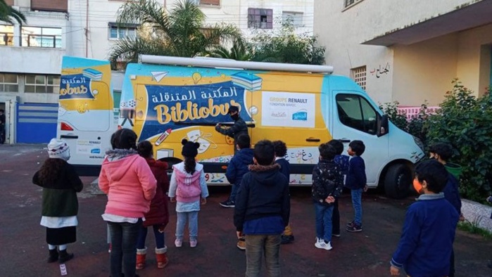 Casablanca : Une bibliothèque mobile au profit des enfants de Ain Chock