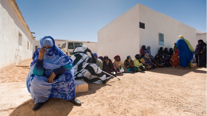 Manifestations et désobéissance aux camps de Tindouf 