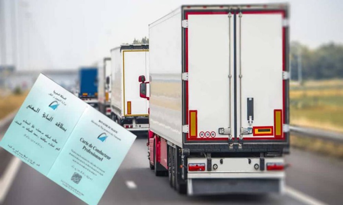 Carte conducteur professionnel : Prolongement du délai d'inscription jusqu'au 30 juin