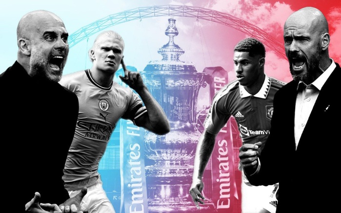 FA Cup 2023 : Ce samedi, City face à United à partir de 15h00 FA Cup 2023 : Ce samedi, City face à United à partir de 15h00