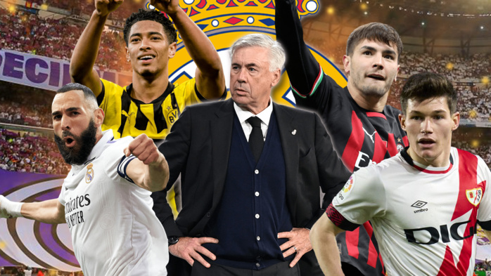Mercato: Bellingham, Fran Garcia, Brahim Diaz, vague d’arrivées au Real Madrid