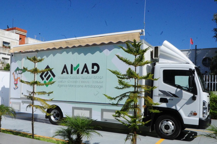 L'unité mobile de la caravane. Ph.Nidal L'unité mobile de la caravane. Ph.Nidal