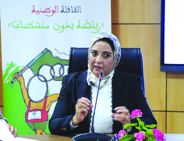 La présidente de l'AMAD; Ph.Nidal La présidente de l'AMAD; Ph.Nidal