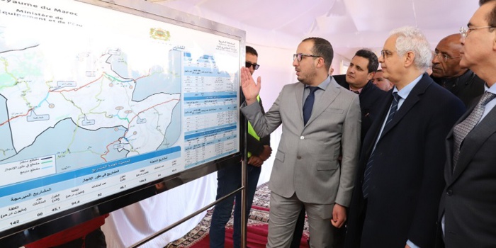 Nizar Baraka : le barrage d'Agdez à Zagora permet de couvrir les besoins pendant quatre ans Nizar Baraka : le barrage d'Agdez à Zagora permet de couvrir les besoins pendant quatre ans