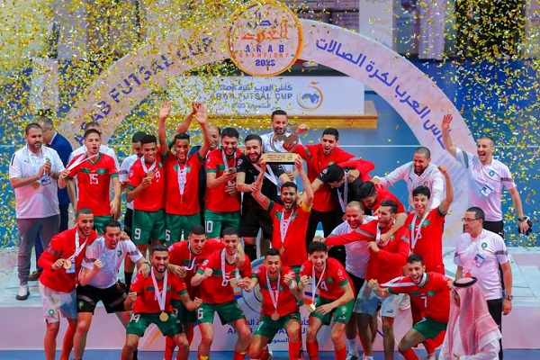 Futsal : Le Maroc, champion arabe pour la 3ème fois d'affilée Futsal : Le Maroc, champion arabe pour la 3ème fois d'affilée
