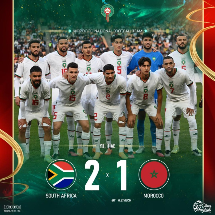 Eliminatoires CAN : Les Lions s’inclinent face aux Bafana Bafana