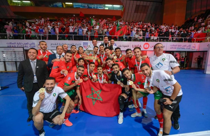 Championnat arabe de futsal :  Le Maroc vainqueur haut la main ! Championnat arabe de futsal :  Le Maroc vainqueur haut la main !