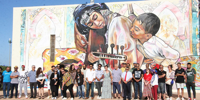 Saïdia / Happy Walls : Des œuvres qui vouent un culte à la beauté Saïdia / Happy Walls : Des œuvres qui vouent un culte à la beauté