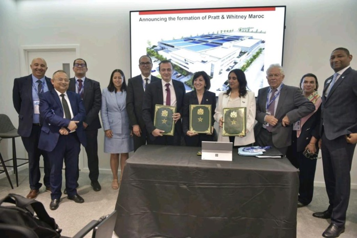 Aéronautique : Pratt & Whitney installe une usine dans la "free zone" de Casablanca Aéronautique : Pratt & Whitney installe une usine dans la "free zone" de Casablanca